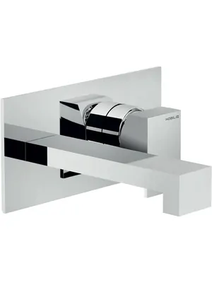 Смеситель для раковины NOBILI встраиваемый, однозахватный, внешняя часть, цвет: хром MI102198CR