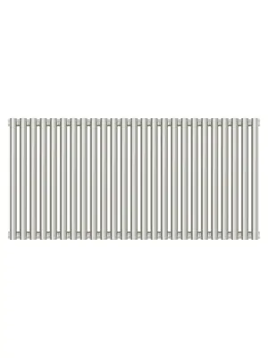 СУНЕРЖА Дизайн радиатор 500х1125 (25 секц) нерж.сталь, универ. подкл., 1/2", 00-0332-5025