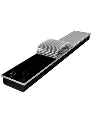 Конвектор внутрипольный Gekon (ДВГ:90х8х18) 205Вт с решеткой, без клапана GETL0.00809018/RNA/NV