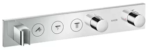 Смеситель Axor 18356000 для душа, встраиваемый в стену, термостат, 3 потребителя, хром