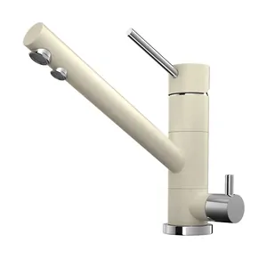 Смеситель для мойки Omoikiri -BE ваниль,с краном для питьевой воды 4994059