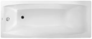 Ванна чугунная эмалированная Wotte 1700x700х445 без ножек, цвет: белый
