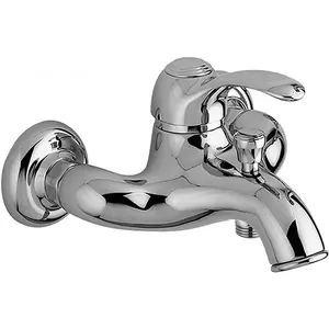 Смеситель для ванны/душа Paffoni FA022CR настенный, однозахватный, цвет: хром