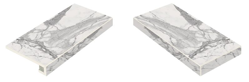 Charme Evo Statuario Angolare Destro 33X60 матовая