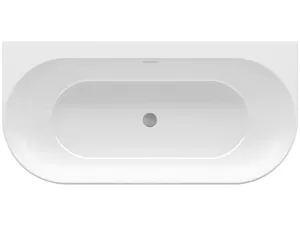 Ванна акриловая RAVAK 166x80 отдельностоящая, овальная, белая