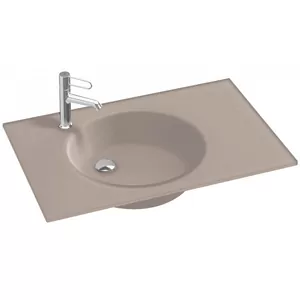 Раковина Jacob Delafon 80см с 1 отверстием, бронза матовая EB2562-DE3
