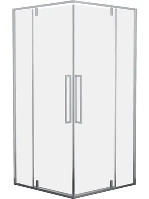 Душевой уголок RGW SV-33 (1000х1000х2000) квадрат, стекло 6мм прозрачное/хром 06323300-11