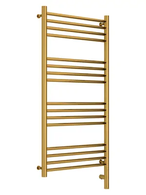 СУНЕРЖА прямая Полотенцесушитель 1000х500 золото, МЭМ правый, 03-5805-1050