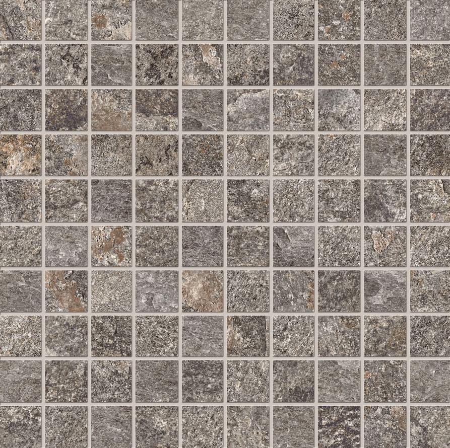 фон Oros Stone Mosaico 3x3 Anthracite 30x30