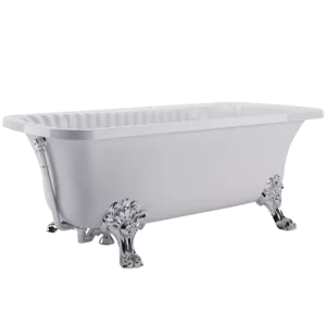 Ванна MIGLIORE 174x83 на лапах "MIGLIORE", отдельностоящая, белая/хром 24631