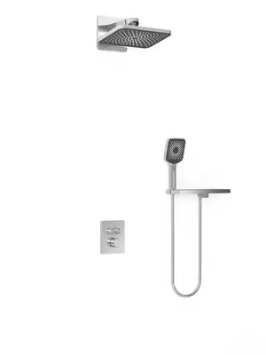 Душевая система Vincea термостататическая,с полкой,верхний и ручной душ,хром VSFW-3I21MT4RCH