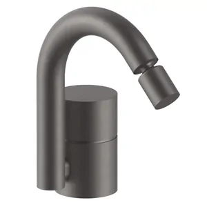 Смеситель для биде Fantini на 1 отверстие, покрытие PVD Matt Gun Metal 33P5Y008F