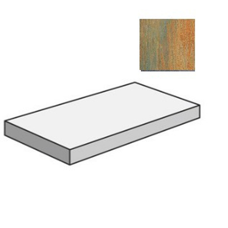 Sant Agostino Dripart CSAGDDCO12 Gradone Angolare Dx Copper 33x120 матовая