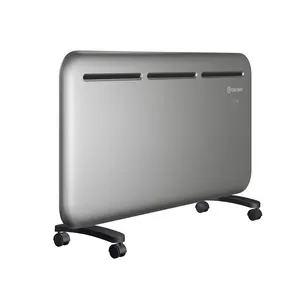 Конвектор Thermex 2000E (500х225х815) до 25 м2, 2000 Вт, серый