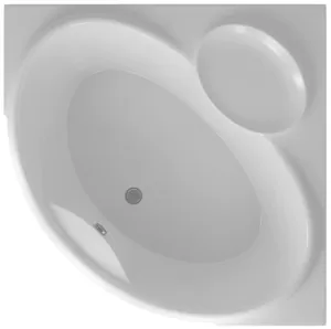 Ванна акриловая Акватек 150х150 фронтальная панель, каркас, слив