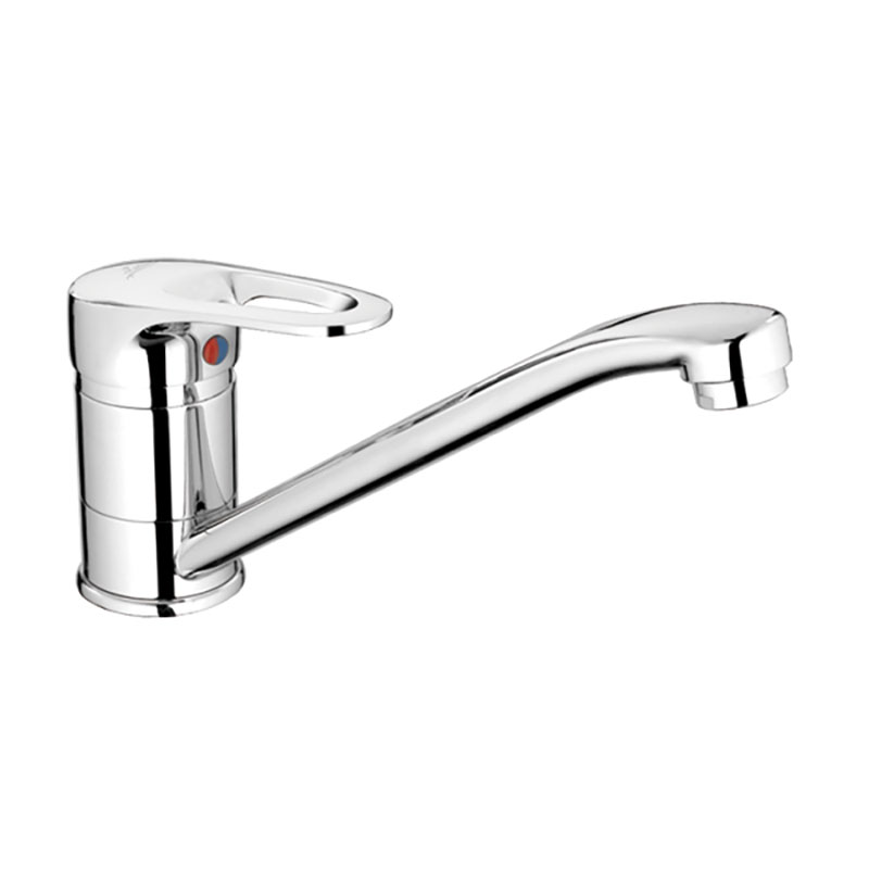 Смеситель Ledeme для кухни, однозахватный, поворотный излив, хром L4268-B