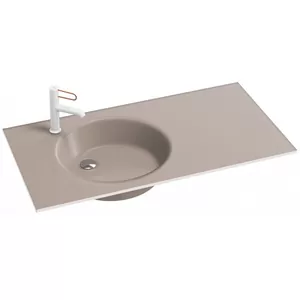 Раковина Jacob Delafon 100см с 1 отверстием, бронза матовая EB2564-DE3