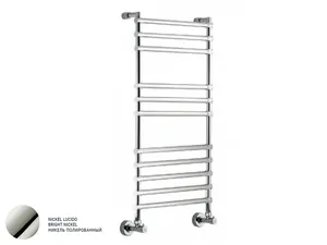 Полотенцесушитель водяной Margaroli Sole 464-11 (1076х535) полированный никель, 4644711BN