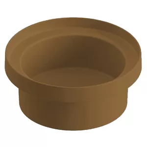 Раковина ArtCeram 400х400 врезная/накладная, коричневая TFL032 40;00