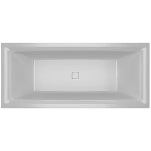 Ванна акриловая RIHO 170x75 FALL заполнение через перелив, прямоугольная