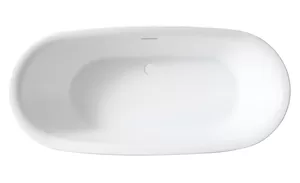 Ванна акриловая Abber (1800х840) отдельностоящая, слив-перелив, белая AB9205