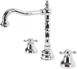 Смеситель CEZARES BLS2-01 для умывальника, на 3 отверстия, с клапаном, хром