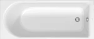 Ванна акриловая Duravit 700478 1700х700х485 встраиваемая, один наклон для спины, белая