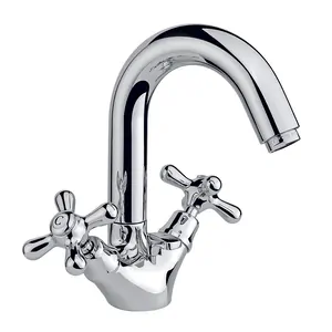 Смеситель Nicolazzi для раковины двухрычажный, хром 2536CR