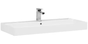 Раковина Aquanet 100 (Sanovit) 982х450 мм, керамика, белая 199206
