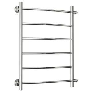 Полотенцесушитель водяной СТИЛЬЕ 600х500, нерж. сталь, боковое подкл., 3/4",00612-6050