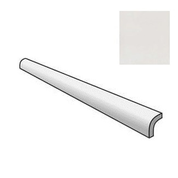 Equipe Manacor 26949 Pencil Bullnose White 3x15 глянцевая