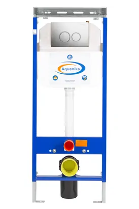 Инсталляция для унитаза AQUANIKA BASIC ComboFix 113х45х12 кнопка R-type хром, крепеж 10.702.45B.02.19