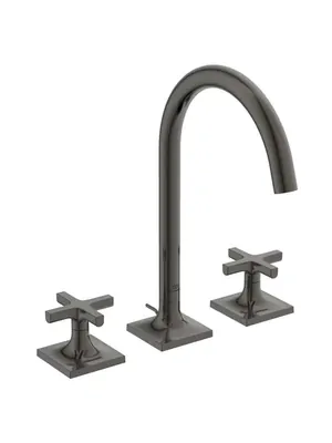 Ideal Standard Смеситель для раковины BD143A5 двухзахватный, донный клапан, серый