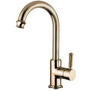 Смеситель CEZARES -LSM2-02-L для умывальника, однорычажный, донный клапан, бронза/ручки металл