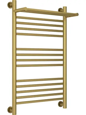 СУНЕРЖА Полотенцесушитель 800х500 состаренная латунь,унив.подкл. 3/4" 051-0223-8050