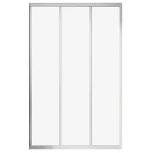 Душевая дверь RAVAK ASDP3-130 (1270-1310х1980) раздвижная, стекло, сатин+Transparent