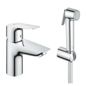 Смеситель Grohe 23757001 для умывальника, с гигиеническим душем, хром