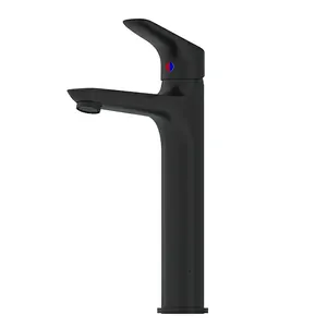 Смеситель Damixa /Jupiter для умывальника однозахватный, черный 770250300/770250301