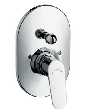 Смеситель Hansgrohe 31947 для ванны/душа, скрытый монтаж, однозахватный, хром