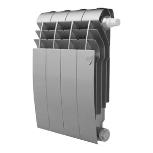 Радиатор биметаллический 4 секций ROYAL THERMO ВШГ:430х320х87 460 Вт серебристый