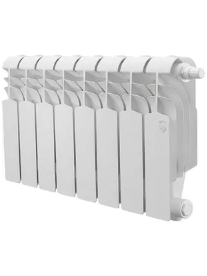 Радиатор биметаллический, 8 секций Royal Thermo 300 VR80 нижнее подк, НС-1506397