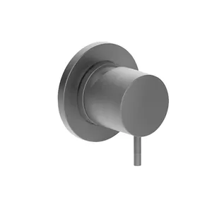 Смеситель для душа Fantini встраиваемый, внеш. часть Matt Gun Metal 47P5P063B