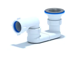 Сифон АНИ Пласт 1.1/2"х40мм для душевого поддона, плоский E010