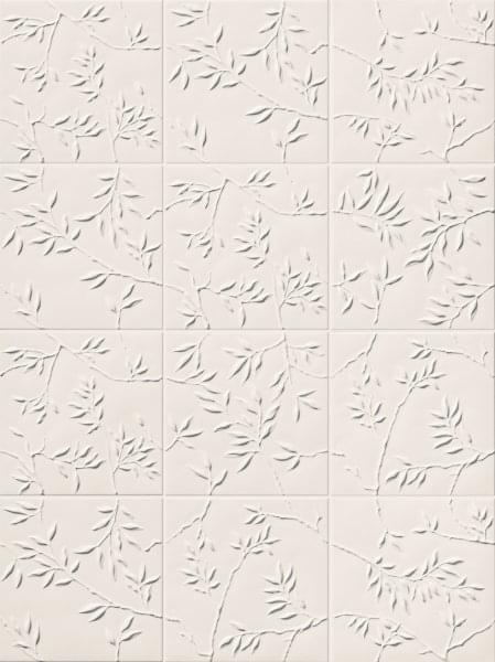 декор 4D Nature White 20x20