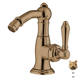 Смеситель Nicolazzi для раковины высокий однорычажный, бронза 3453BZ75C