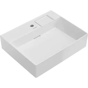 Раковина KERAMA MARAZZI Logica мебельная 600х480х145, с одним отверстием, белая гл. LO.wb.60.1