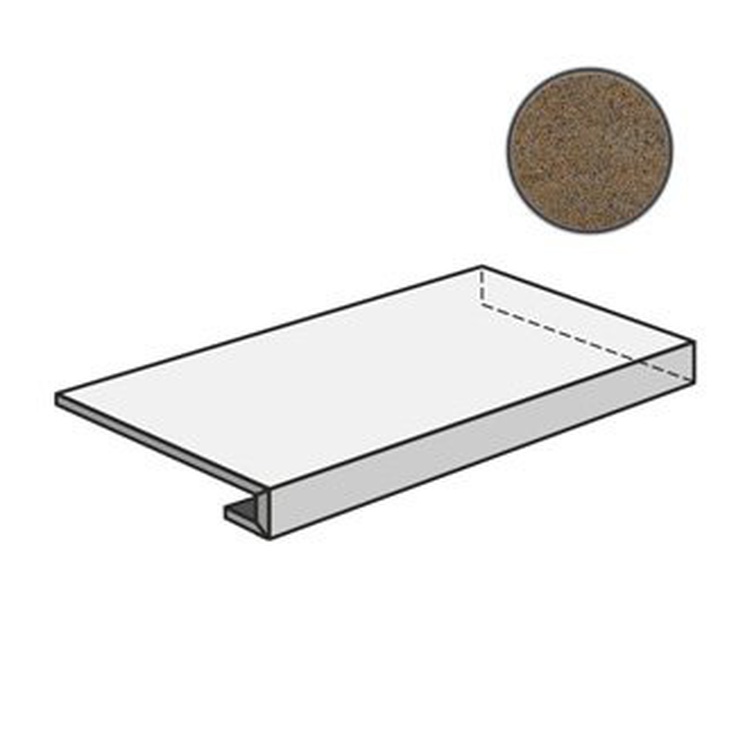 Sant Agostino Oxidart CSAGADOC12 Ang Gradone 120 Dx Copper 33x120 матовая