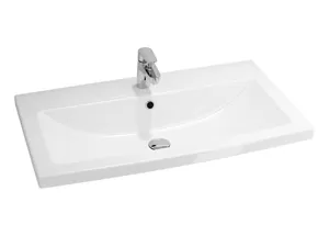 Раковина Aquanet 80 (Cersanit) 800х450 мм, керамика, белая 183660