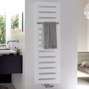 Полотенцесушитель стальной Zehnder MEP-180-060 (1750х600) водяной, цвет: белый