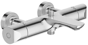 Смеситель Jacob Delafon /VILLETTE для ванны/душа, термостат, короткий излив E78129-CP/E23721-CP